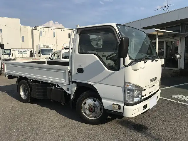 いすゞ エルフ 小型 平ボディ TKG-NJS85A H26の中古トラック画像2