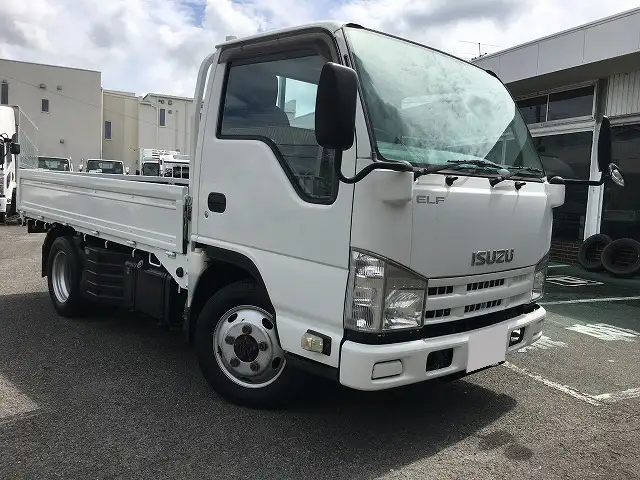 いすゞ エルフ 小型 平ボディ TKG-NJS85A H26の中古トラック画像2