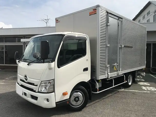 日野 デュトロ 小型 アルミバン パワーゲート サイドドア の中古トラック【車両No.197056】