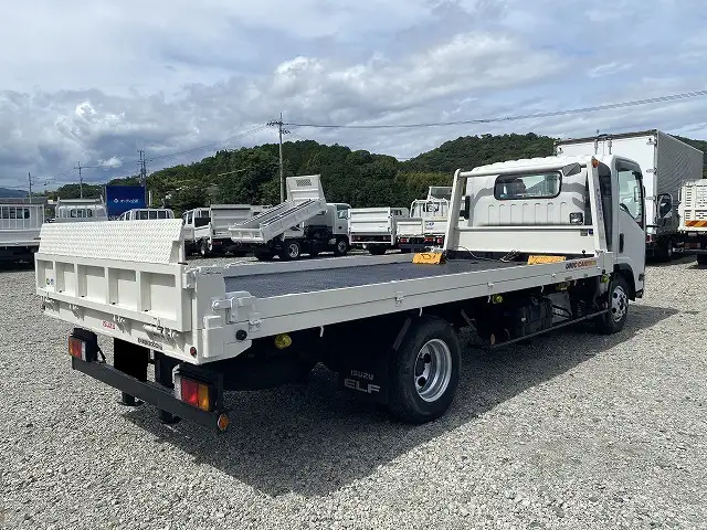 いすゞ エルフ 小型 車両重機運搬 ラジコン ウインチの中古トラック画像2
