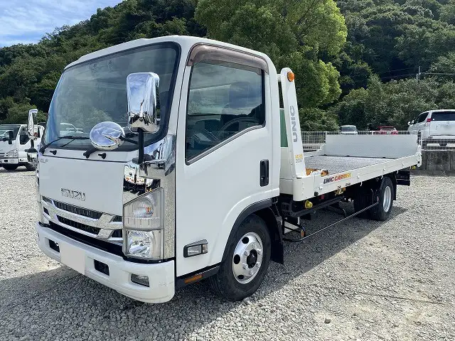 いすゞ エルフ 小型 車両重機運搬 ラジコン ウインチ の中古トラック【車両No.197066】