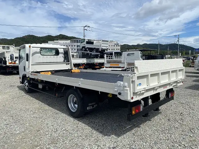 いすゞ エルフ 小型 車両重機運搬 ラジコン ウインチの中古トラック画像4
