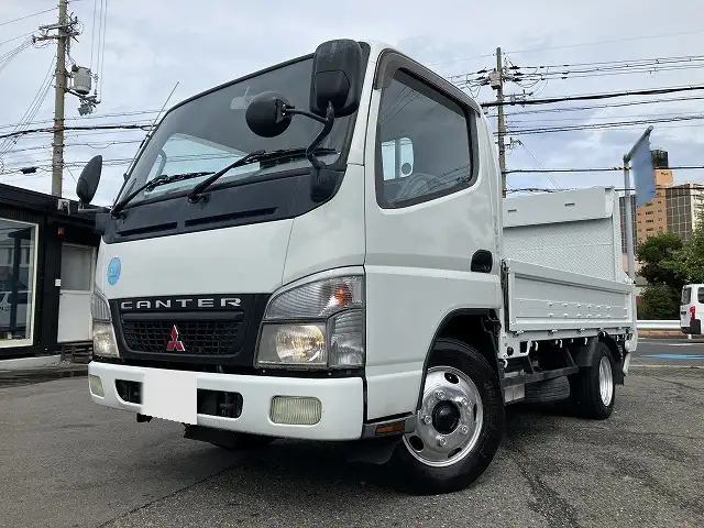 三菱 キャンター 小型 平ボディ パワーゲート 床鉄板 の中古トラック【車両No.197062】