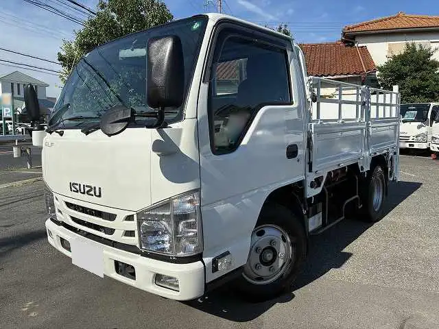 いすゞ エルフ 小型 平ボディ パワーゲート 床鉄板 の中古トラック【車両No.197063】