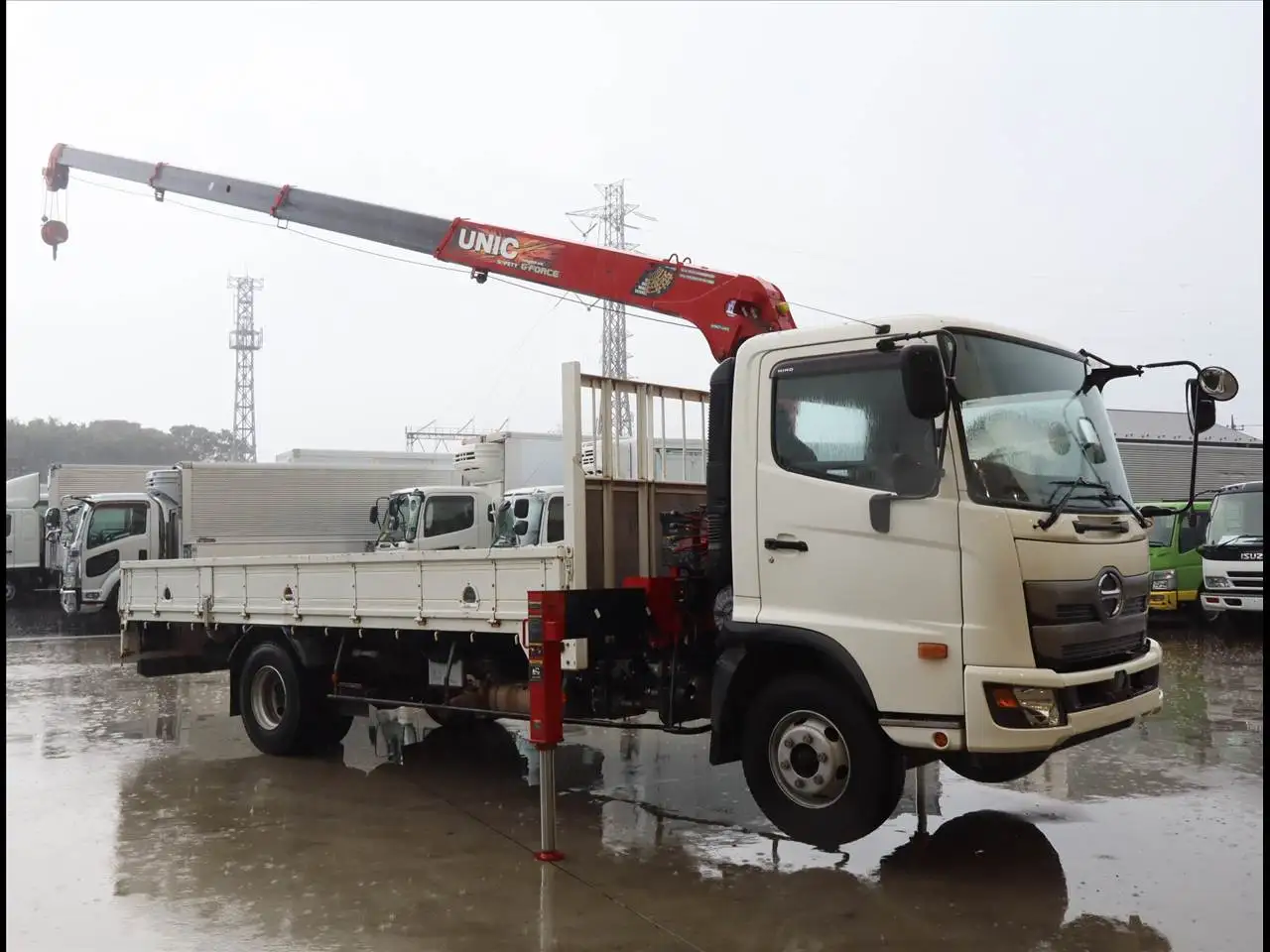 日野 レンジャー 中型/増トン クレーン付 4段 ラジコンの中古トラック画像2