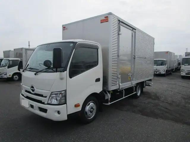 日野 デュトロ 小型 アルミバン パワーゲート サイドドア の中古トラック【車両No.197181】