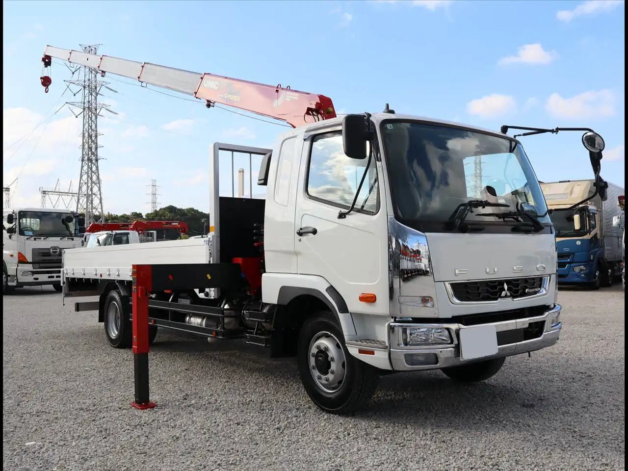 三菱 ファイター 中型/増トン クレーン付 アルミブロック 5段の中古トラック画像2