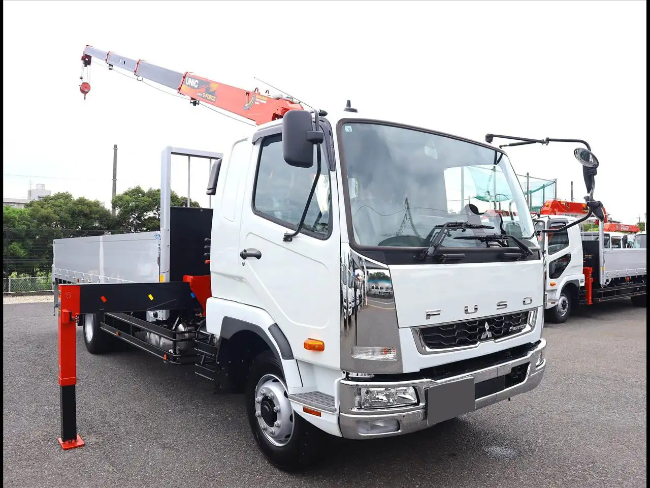 三菱 ファイター 中型/増トン クレーン付 アルミブロック 4段の中古トラック画像2
