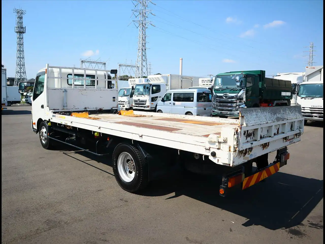 日野 デュトロ 小型 車両重機運搬 ラジコン ウインチの中古トラック画像4