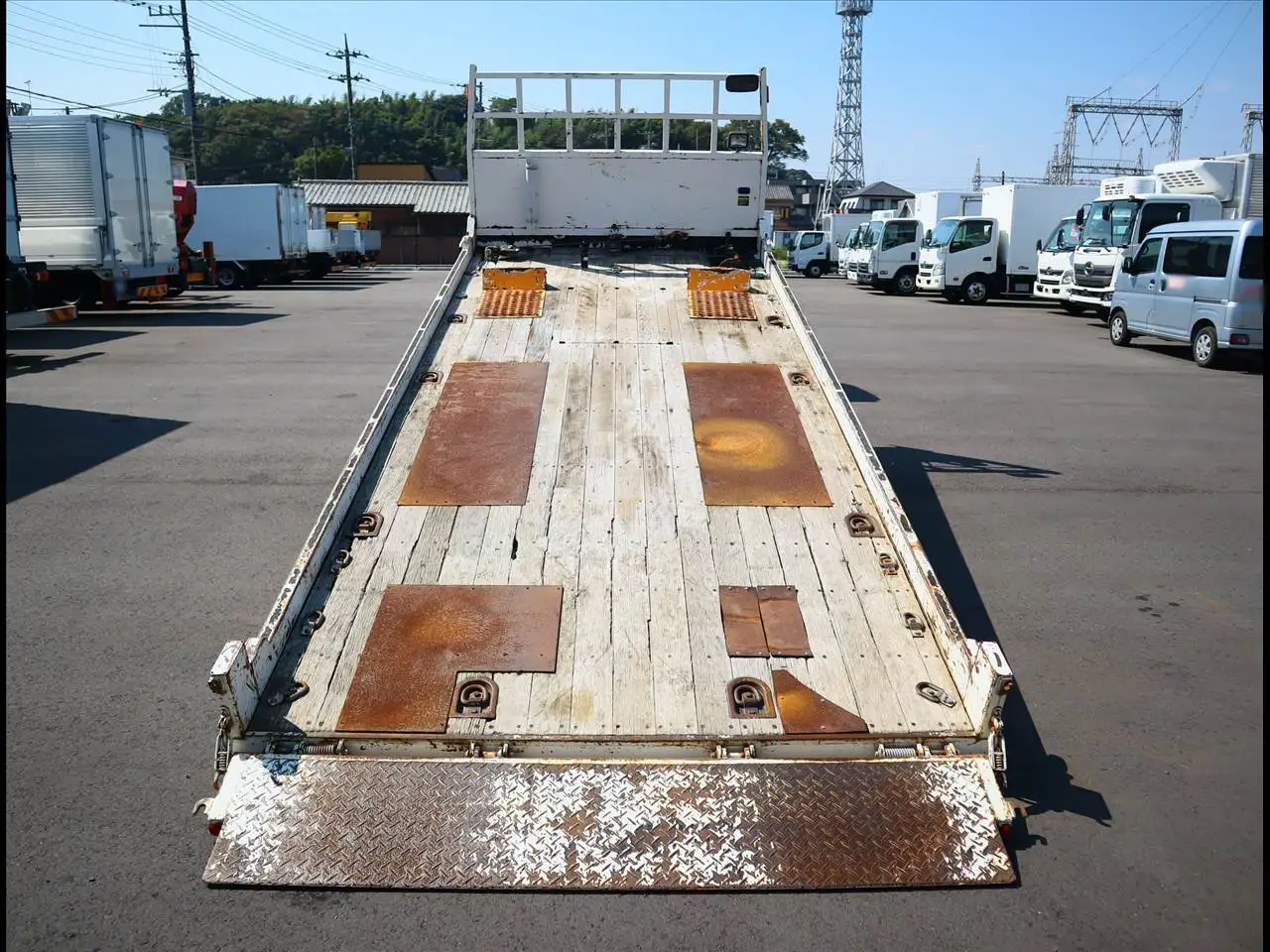 日野 デュトロ 小型 車両重機運搬 ラジコン ウインチの中古トラック画像5