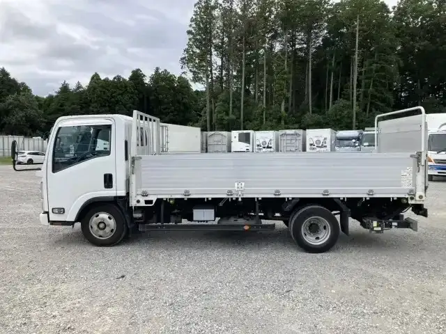 いすゞ エルフ 小型 平ボディ パワーゲート アルミブロックの中古トラック画像5