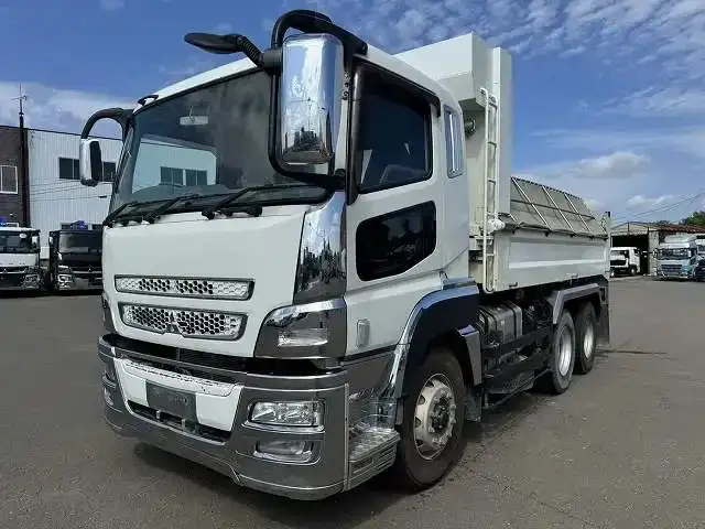 三菱 スーパーグレート 大型 ダンプ コボレーン ベッドの中古トラック画像1