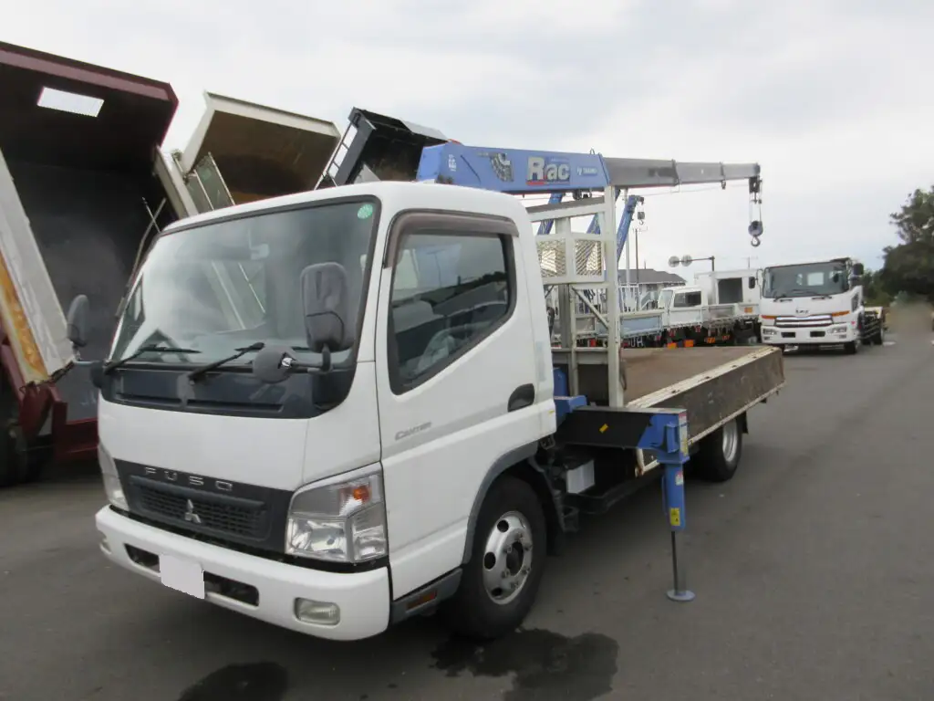 三菱 キャンター 小型 クレーン付 4段 ラジコンの中古トラック画像9