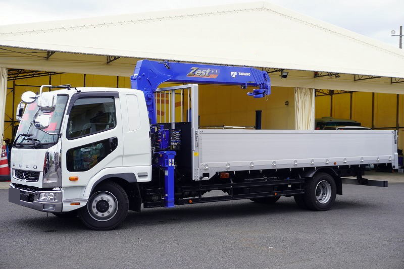 三菱 ファイター 中型/増トン クレーン付 ワイド