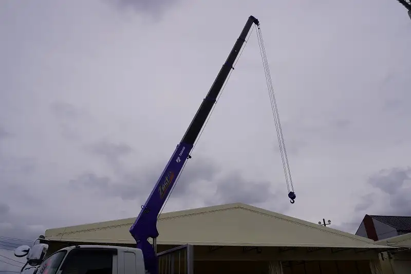 三菱 ファイター 中型/増トン クレーン付 アルミブロック 5段の中古トラック画像5