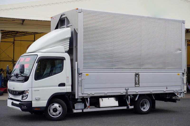 三菱 キャンター 小型 ウイング ワイドロング