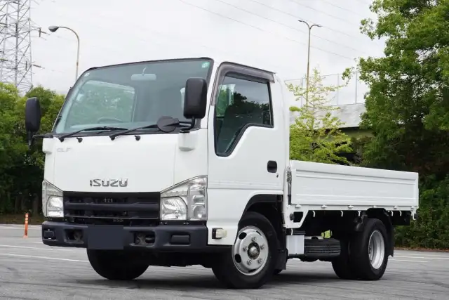 いすゞ エルフ 小型 平ボディ TKG-NJR85A H26 の中古トラック【車両No.197330】