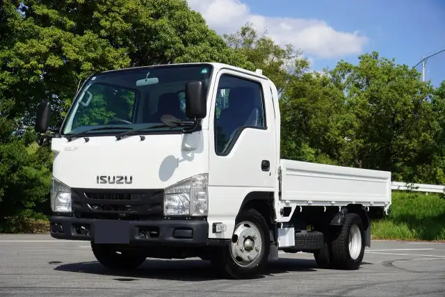 いすゞ エルフ 小型 平ボディ TPG-NJR85A H30の中古トラック画像1
