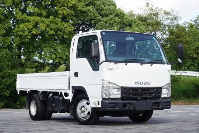 いすゞ エルフ 小型 平ボディ TPG-NJR85A H30の中古トラック画像2