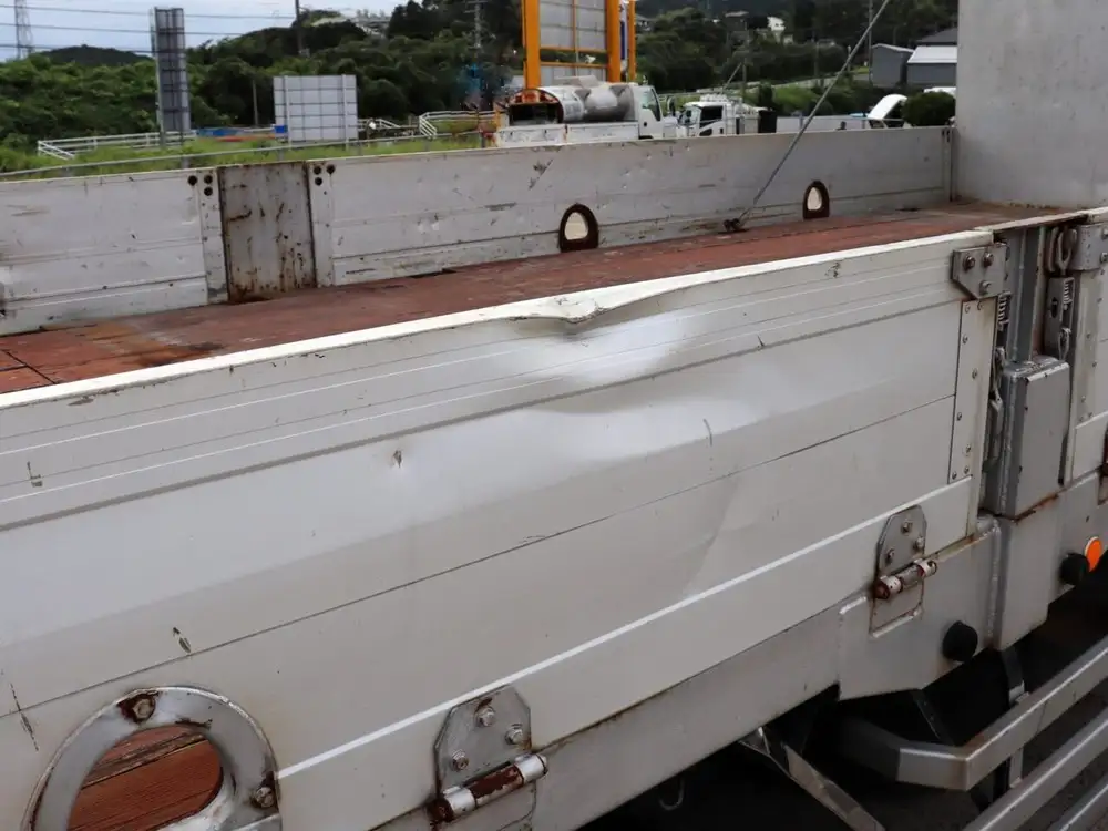 三菱 スーパーグレート 大型 車両重機運搬 4段クレーン ラジコンの中古トラック画像8