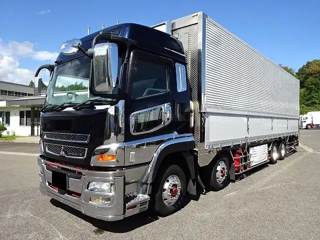 三菱 スーパーグレート 大型 冷凍冷蔵 冷凍ウイング 低温 の中古トラック【車両No.197360】