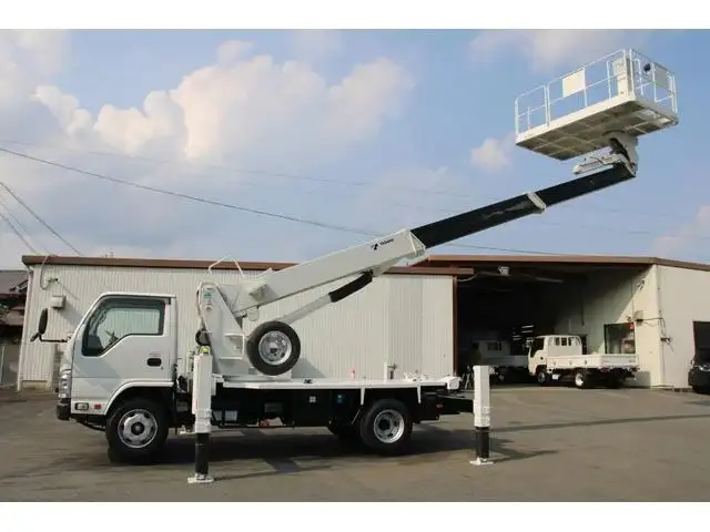いすゞ エルフ 小型 高所・建柱車 高所作業車 の中古トラック画像4