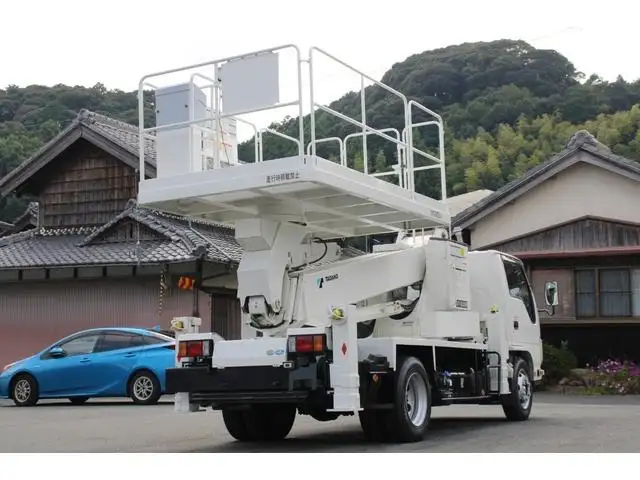 いすゞ エルフ 小型 高所・建柱車 高所作業車 の中古トラック画像2