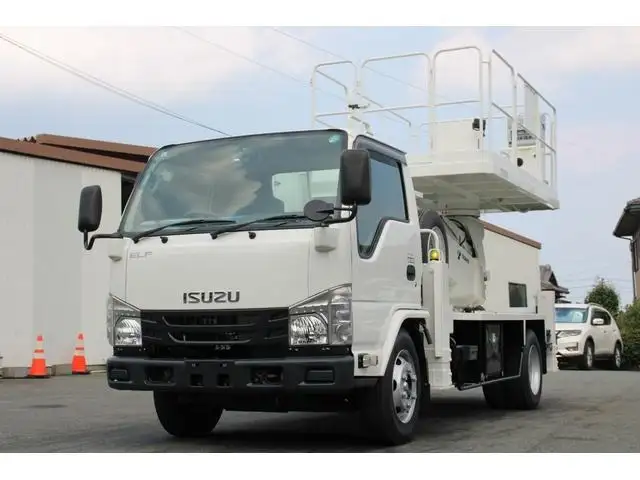 いすゞ エルフ 小型 高所・建柱車 高所作業車 の中古トラック画像1
