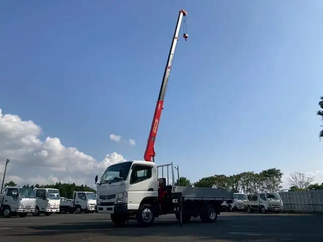 三菱 キャンター 小型 クレーン付 アルミブロック 4段の中古トラック画像6