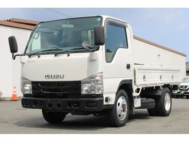 いすゞ エルフ 小型 平ボディ  H29 の中古トラック【車両No.197420】