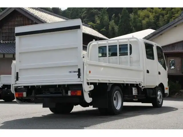 日野 デュトロ 小型 平ボディ Wキャブ パワーゲートの中古トラック画像2