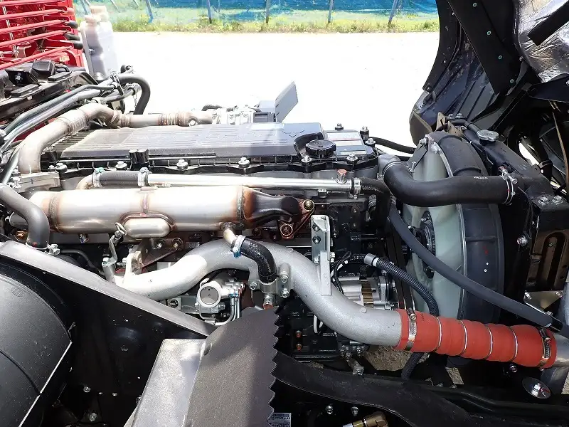 三菱 ファイター 中型/増トン 車両重機運搬 5段クレーン ラジコンの中古トラック画像18
