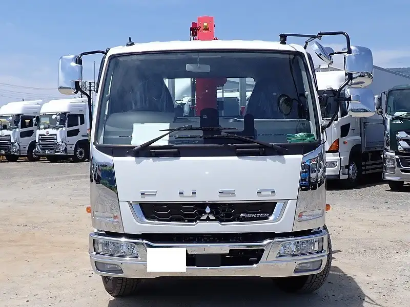 三菱 ファイター 中型/増トン 車両重機運搬 5段クレーン ラジコンの中古トラック画像2
