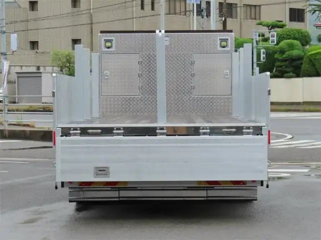 三菱 ファイター 中型/増トン 平ボディ アルミブロック ベッドの中古トラック画像7