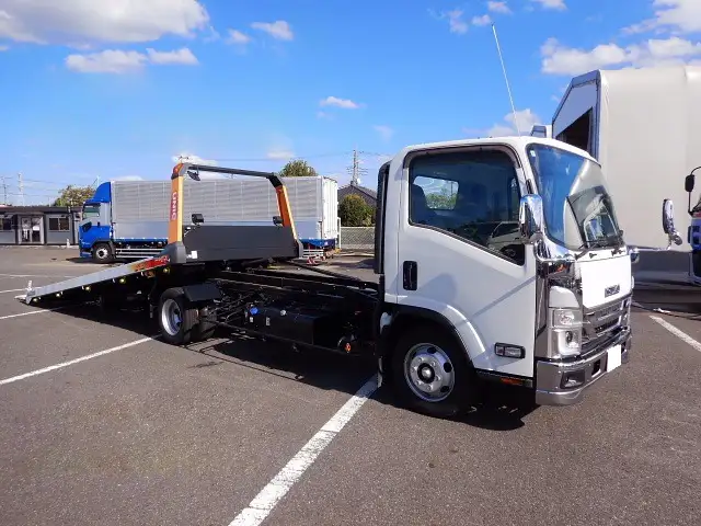 いすゞ フォワード 中型/増トン 車両重機運搬 ラジコン ウインチの中古トラック画像2