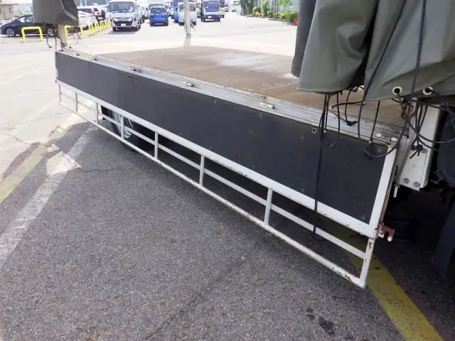 トヨタ トヨエース 小型 平ボディ 幌 床鉄板の中古トラック画像8