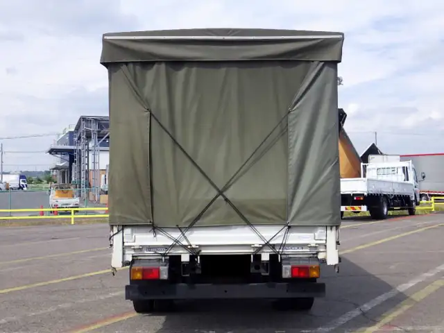 トヨタ トヨエース 小型 平ボディ 幌 床鉄板の中古トラック画像3