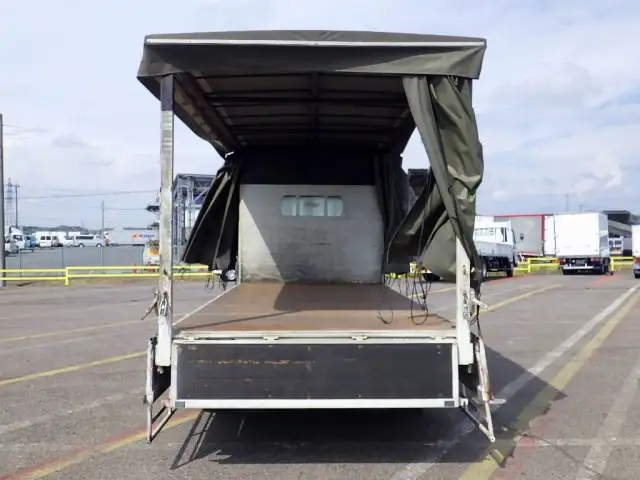 トヨタ トヨエース 小型 平ボディ 幌 床鉄板の中古トラック画像6