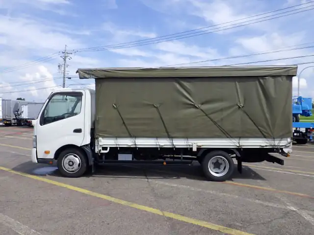 トヨタ トヨエース 小型 平ボディ 幌 床鉄板の中古トラック画像4