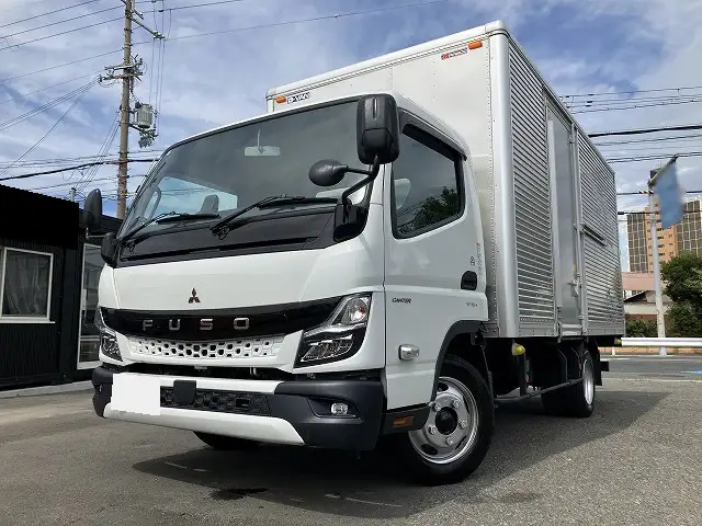 三菱 キャンター 小型 アルミバン サイドドア 2RG-FEB50の中古トラック画像1