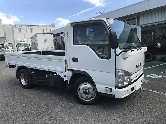 いすゞ エルフ 小型 平ボディ TKG-NJS85A H25の中古トラック画像2