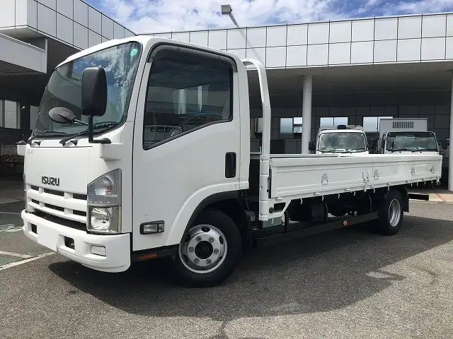 いすゞ エルフ 小型 平ボディ BDG-NPR85AR H19 の中古トラック【車両No.197464】