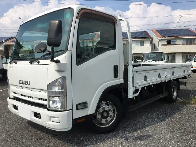 いすゞ エルフ 小型 平ボディ TKG-NPR85AR H25 の中古トラック【車両No.197469】