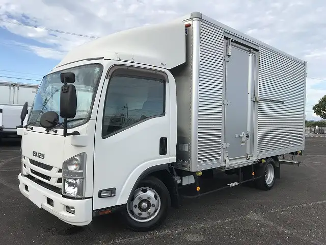 いすゞ エルフ 小型 アルミバン サイドドア 2RG-NPR88AN の中古トラック【車両No.197465】