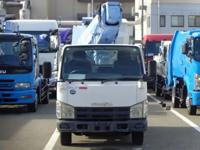 いすゞ エルフ 小型 高所・建柱車 高所作業車 BKG-NKR85Anの中古トラック画像2
