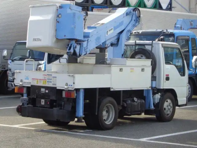 いすゞ エルフ 小型 高所・建柱車 高所作業車 BKG-NKR85Anの中古トラック画像4