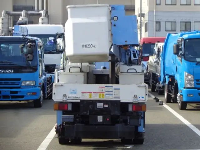 いすゞ エルフ 小型 高所・建柱車 高所作業車 BKG-NKR85Anの中古トラック画像5