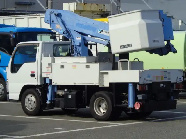 いすゞ エルフ 小型 高所・建柱車 高所作業車 BKG-NKR85Anの中古トラック画像6