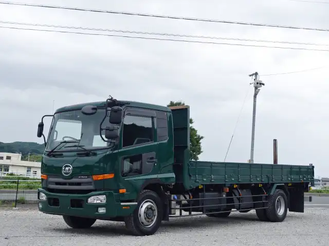 日産UD コンドル 中型/増トン 平ボディ 床鉄板 ベッド の中古トラック【車両No.197364】