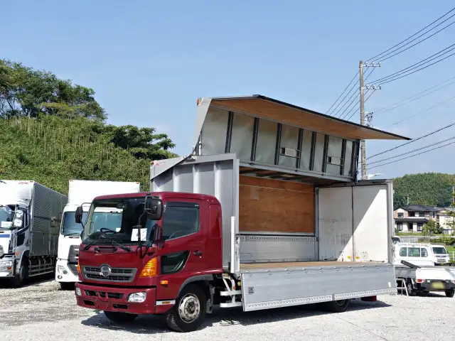 日野 レンジャー 中型/増トン ウイング ベッド QKG-FE7JLAA の中古トラック【車両No.197407】